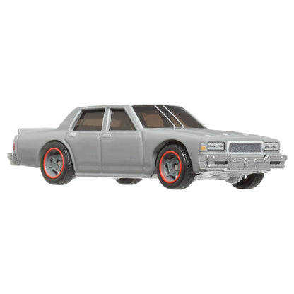 Hot Wheels Premium Fast & Furious 1987 Chevy Caprice Grey – 1:64 Diecast Collectible Car