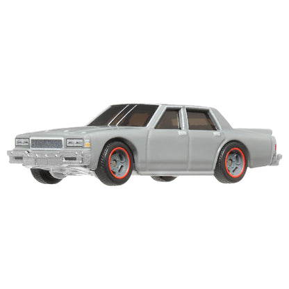 Hot Wheels Premium Fast & Furious 1987 Chevy Caprice Grey – 1:64 Diecast Collectible Car