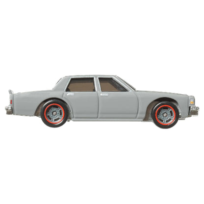 Hot Wheels Premium Fast & Furious 1987 Chevy Caprice Grey – 1:64 Diecast Collectible Car