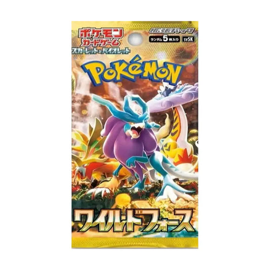Wild Force SV5K Booster Pack - Poketcg.in (Japanese Version)