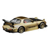 Pop Race Mazda RX-7 FD3S RE-Amemiya Gold Metallic Carbon Hood Thailand Diecast Expo 2026 – 1:64 Diecast Model Car