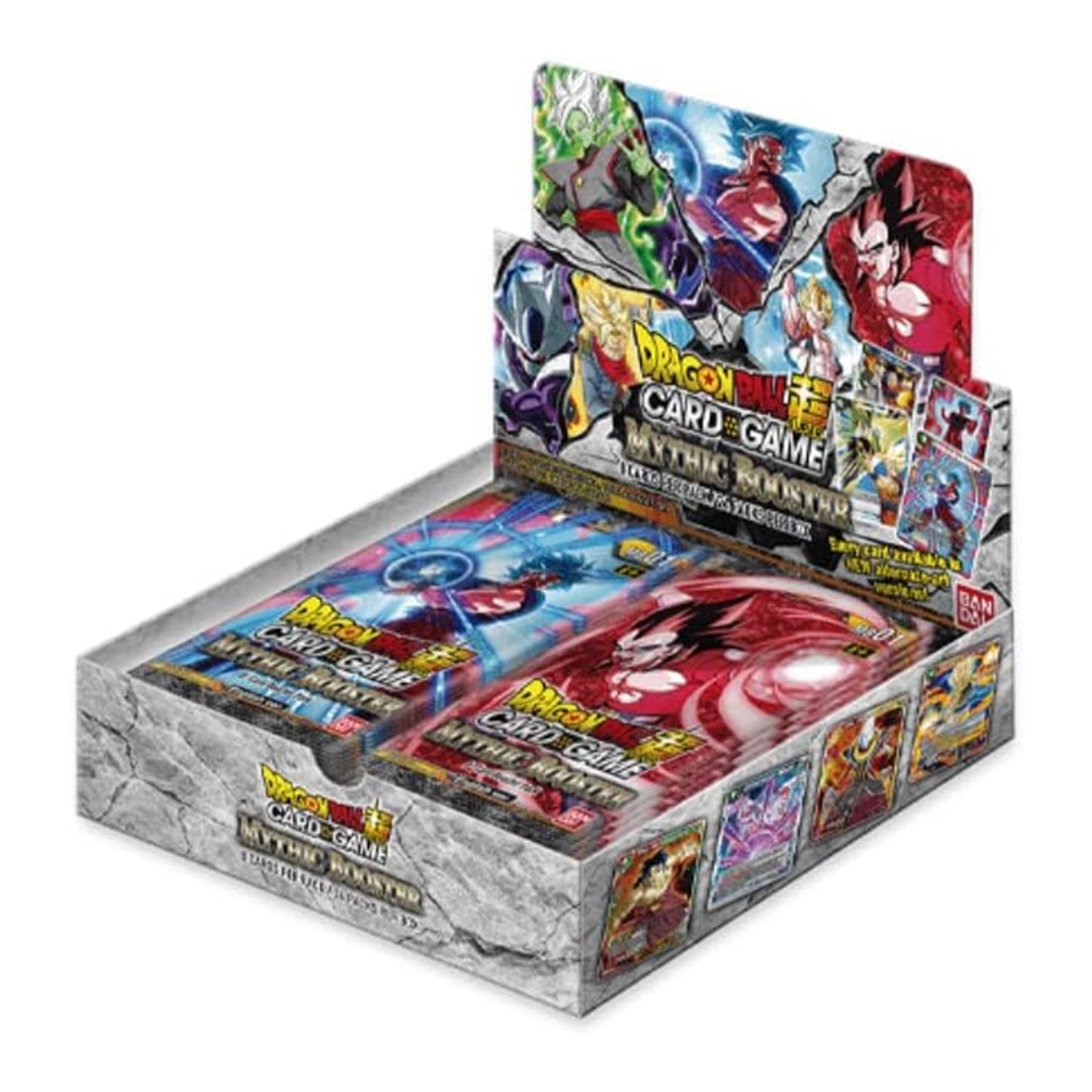 Last Level- Dragon Ball TCG Envelopes Archive MB-01 (24) English Board Games, Multicolor (TCGDB2594421)