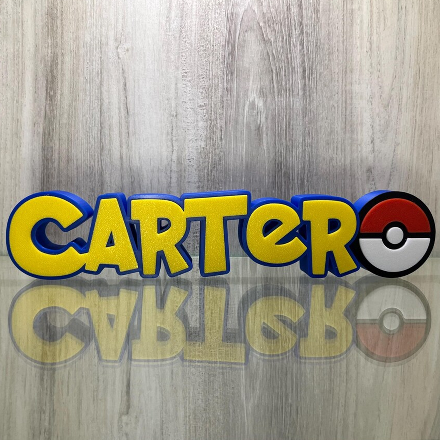 Pokemon Style Name Plate For Him For Her Game Name Plate Gamer Pokemon Birthday Nursery Game Room Sign Game room Gift Idea Pokemon Name