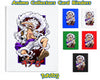 One Piece Monkey D. Luffy Anime Card Binder Straw Hat Pirates Edition