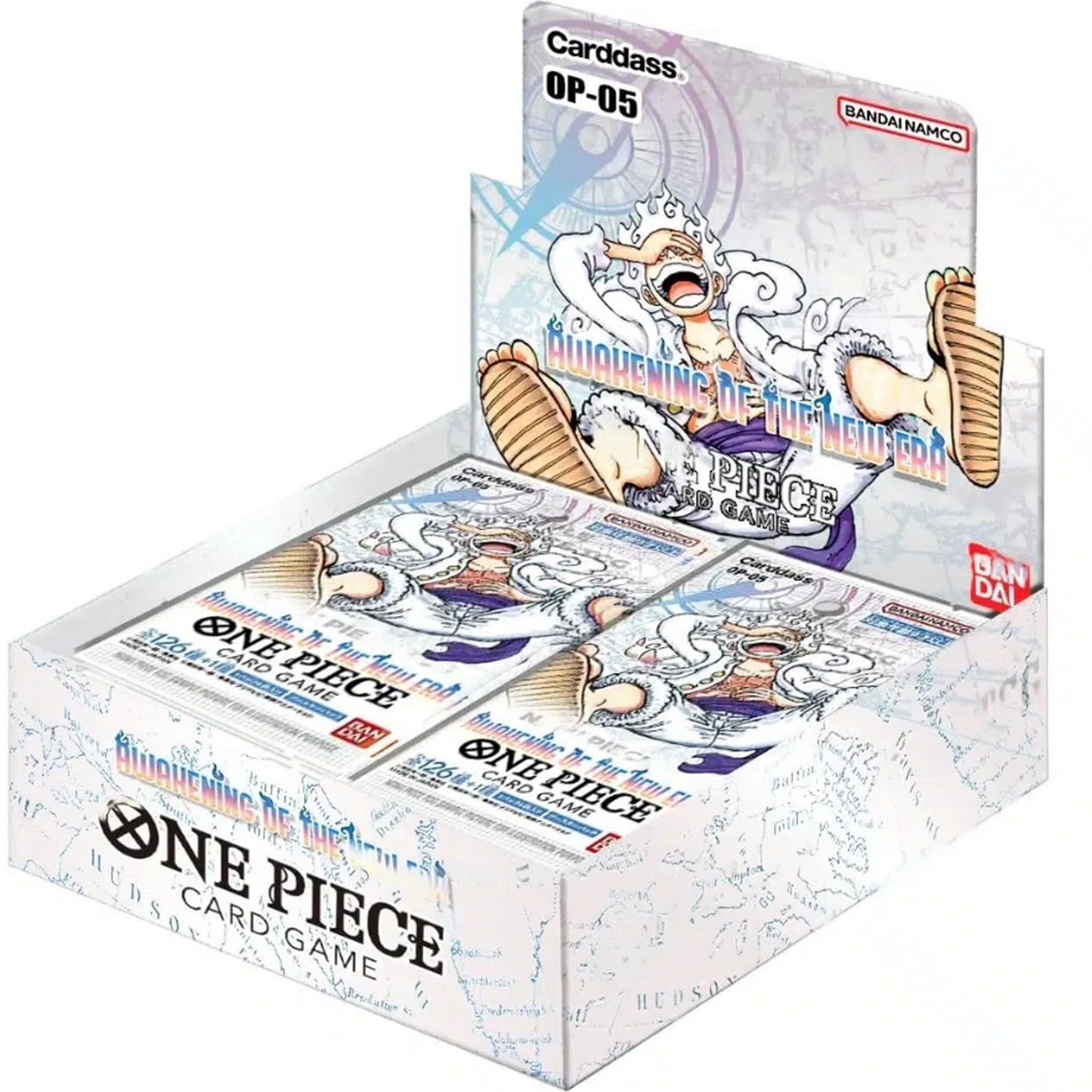 BANDAI NAMCO Entertainment One Piece Trading Card Game Awakening of the New Era Booster Box OP-05 [24 Packs] (English Version)