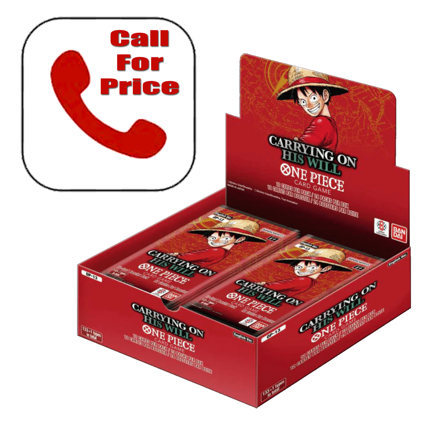(Call For Price) BANDAI One Piece TCG OP-13 Booster Box (English Version) Poketcg.in