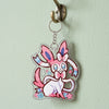 Pokémon Flareon Acrylic Keychain – Cute Anime Keyring