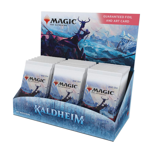 Magic: The Gathering Wizards of The Coast Kaldheim Set Booster Box | 30 Packs (360 Magic Cards)