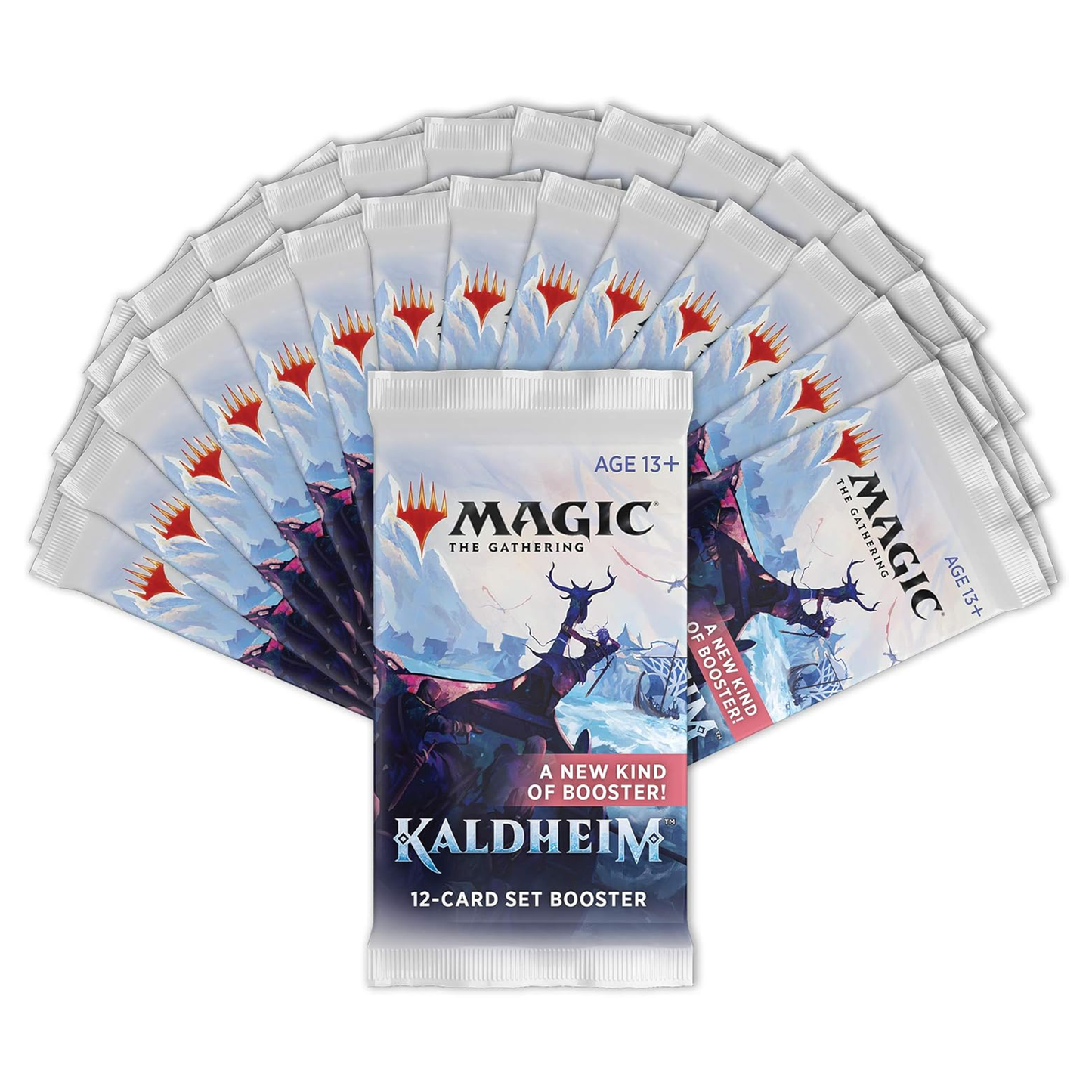 Magic: The Gathering Wizards of The Coast Kaldheim Set Booster Box | 30 Packs (360 Magic Cards)