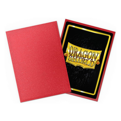 Dragon Shield Matte Sleeves "Single Sleeve" – Ruby Standard Size