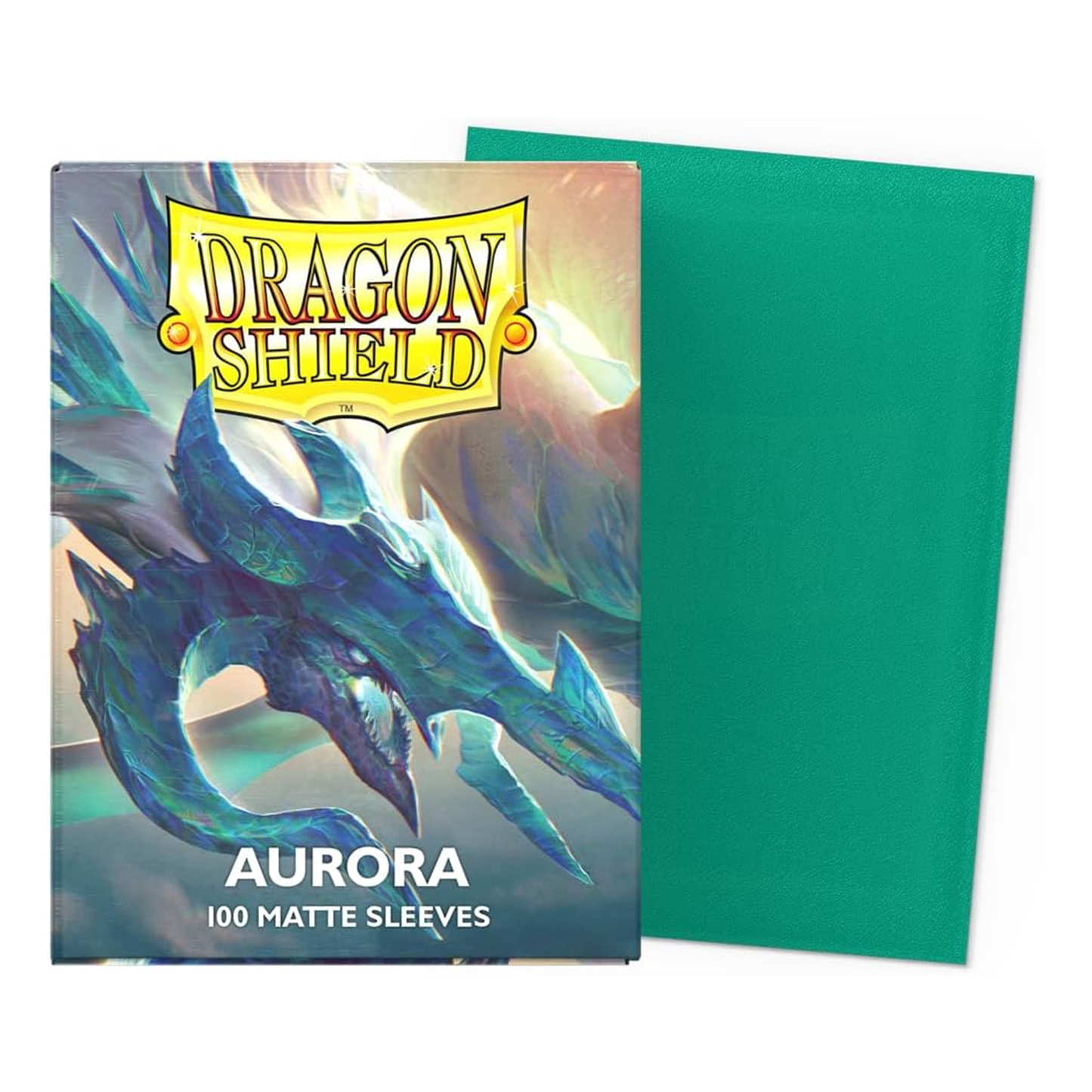Dragon Shield | Standard Size Card Matte Sleeves | 100 - Smooth & Tough Premium TCG Sleeves - Aurora  Matte