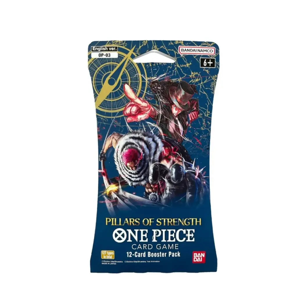 ONE PIECE Card Game OP-03 Pillars of Strength Sleeved Booster Pack | English