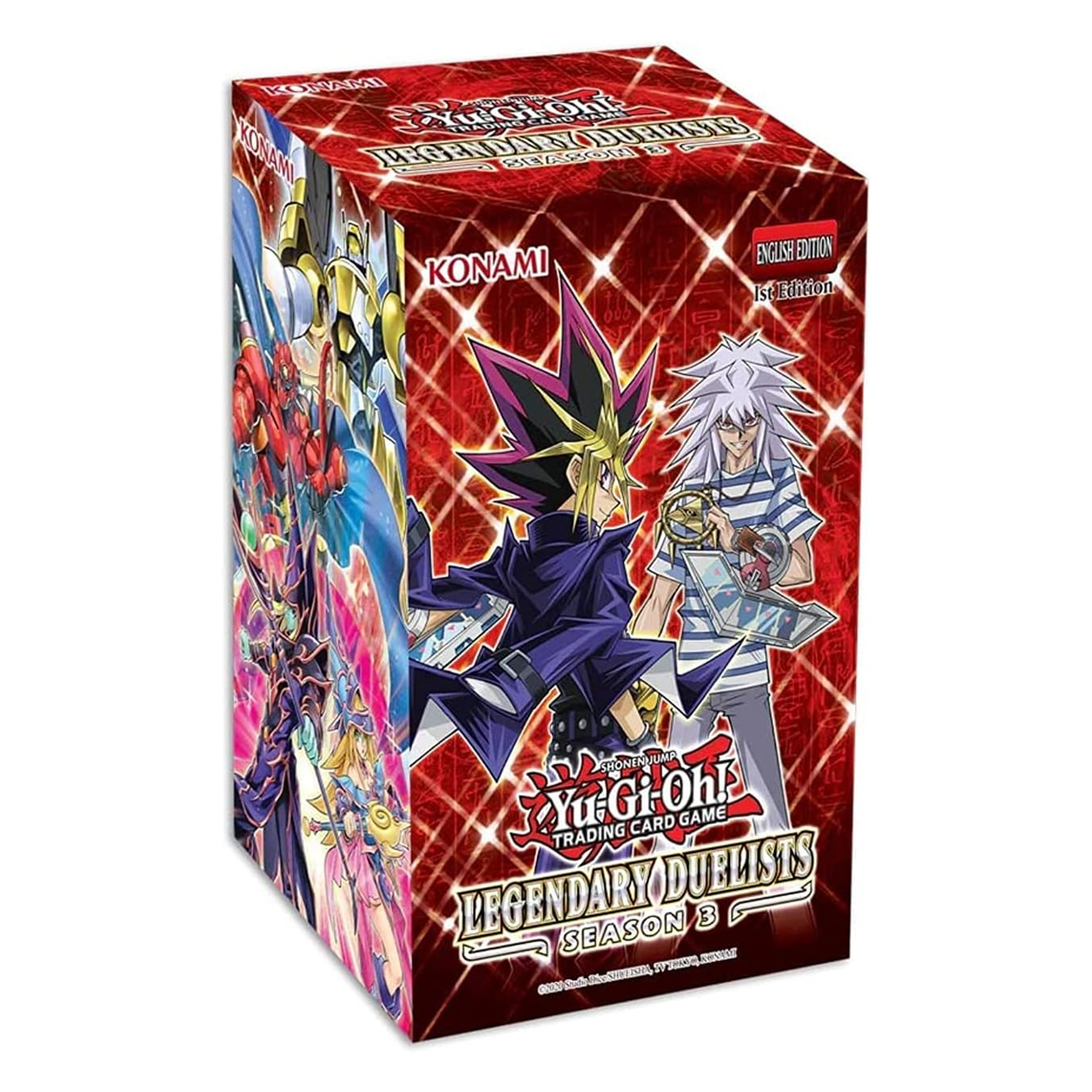 Yu-Gi-Oh! Trading Cards: Legendary Duelist Season 3 Booster Box, Multicolor