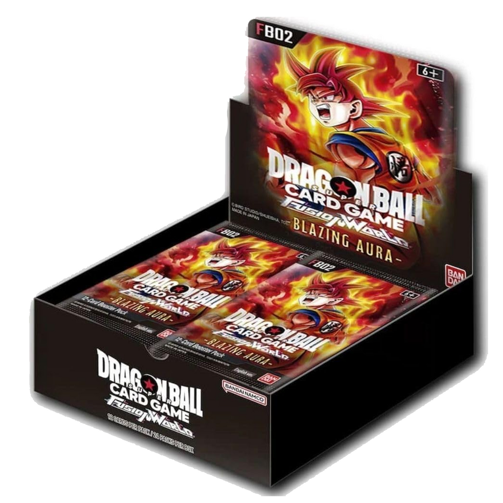 Dragon Ball Super Card Game: Fusion World – Blazing Aura (FB02) Booster Box 24 Packs (English Version)