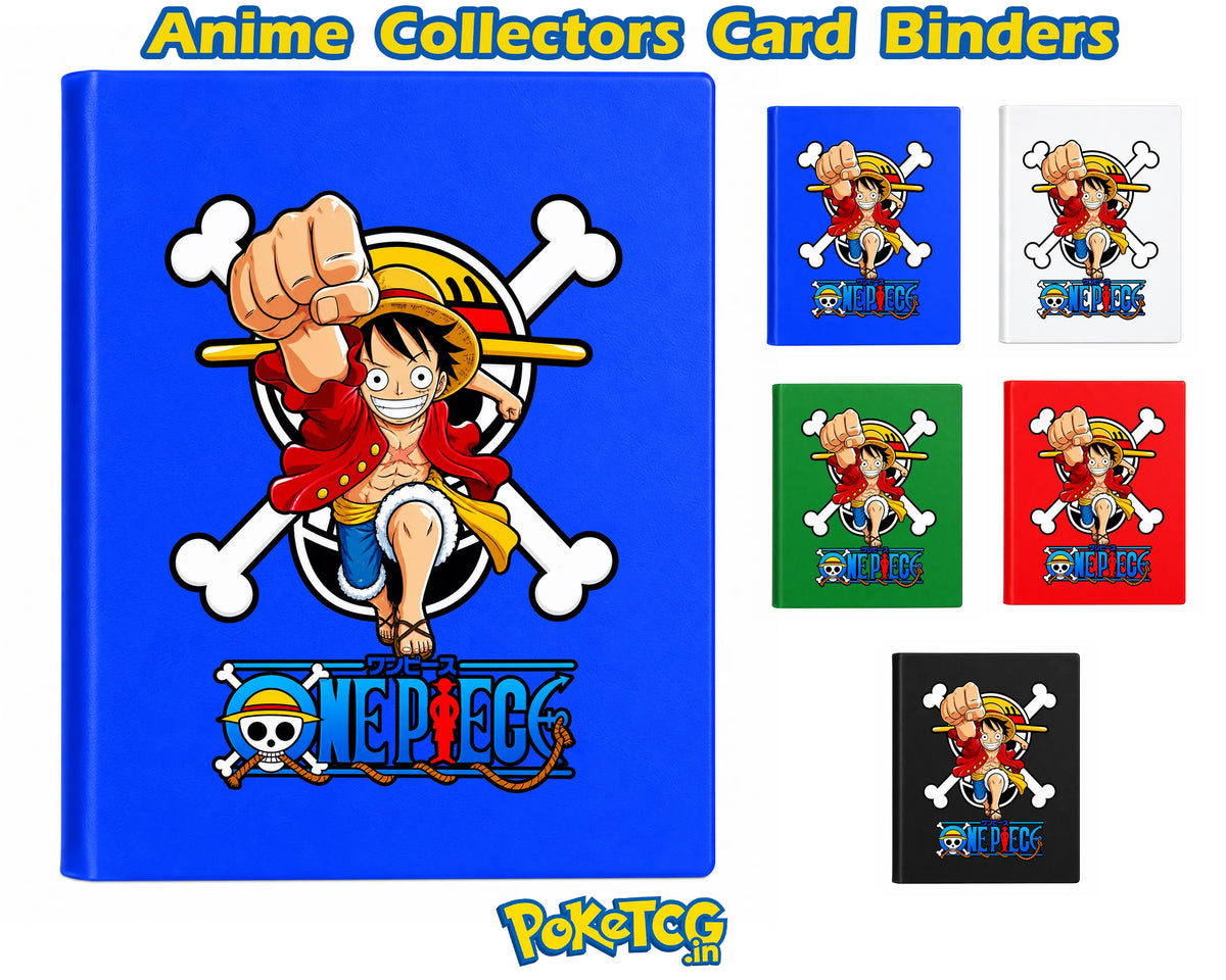 One Piece Monkey D. Luffy Anime Card Binder Straw Hat Pirates Edition