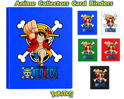 One Piece Monkey D. Luffy Anime Card Binder Straw Hat Pirates Edition