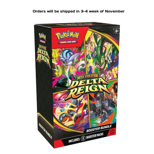 Pokémon TCG: Mega Evolution—Delta Reign Booster Bundle (6 Booster Packs)