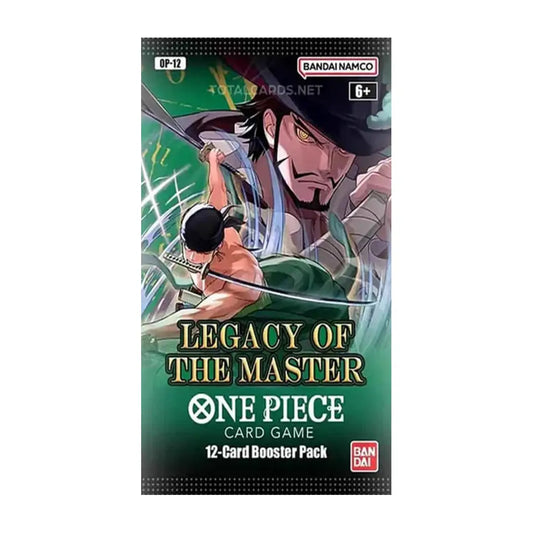 One Piece TCG: Legacy of The Master (OP-12) Booster pack - 1 Packs (English Version)