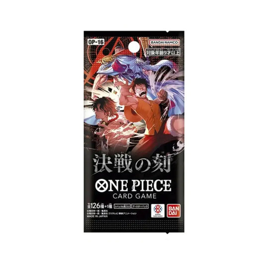 One Piece Card Game OP-16 The Time of Battle Booster Pack Japanese Sealed