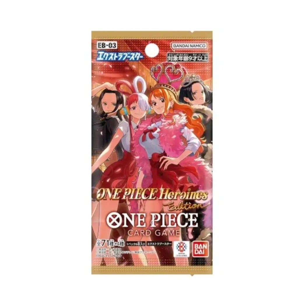 Bandai One Piece Card Game Extra Booster: One Piece Heroines Edition [EB-03]