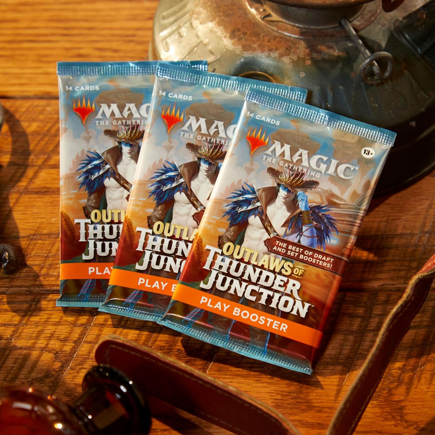 Magic: The Gathering Outlaws of Thunder Junction Play Booster Box - 36 Packs (504 Magic Cards)