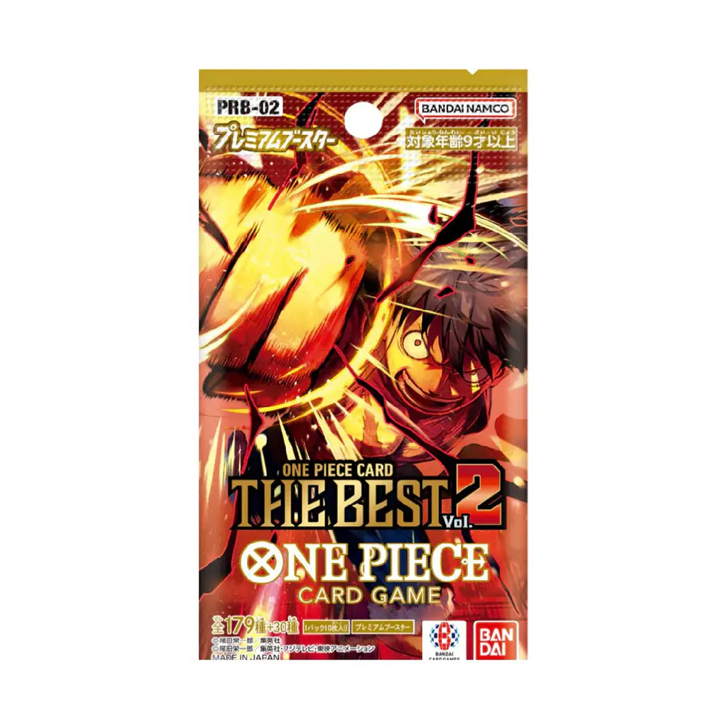 BANDAI ONE Piece Card Game The Best Vol.2  Booster Pack PRB-02 (Japanese Version)