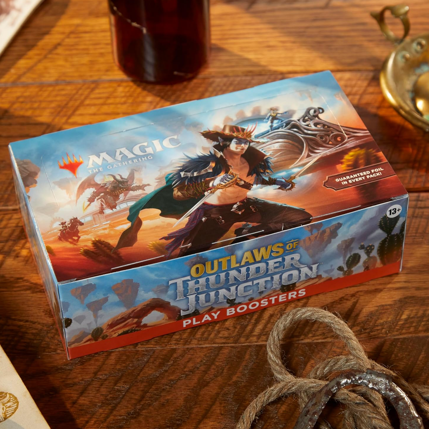 Magic: The Gathering Outlaws of Thunder Junction Play Booster Box - 36 Packs (504 Magic Cards)