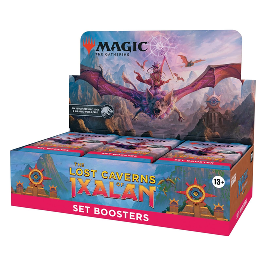 Magic: The Gathering The Lost Caverns of Ixalan Set Boosters Box - 30 Booster Set + 1 Box Topper Card (361 Magic Cards)