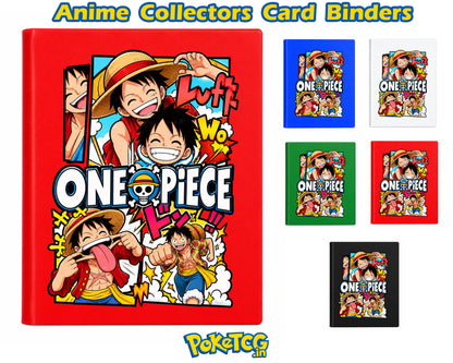 One Piece Monkey D. Luffy Anime Card Binder Straw Hat Pirates Edition