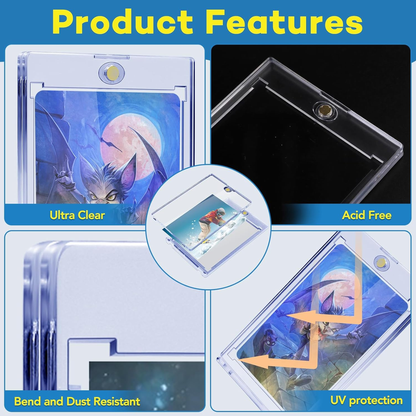 Magnetic One Touch Card Holder with UV Protection – Hard Display Case | PokeTCG