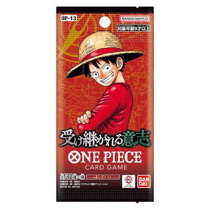BANDAI ONE Piece Card Game Inherited Will (OP-13) (Box)(Japanese Version)