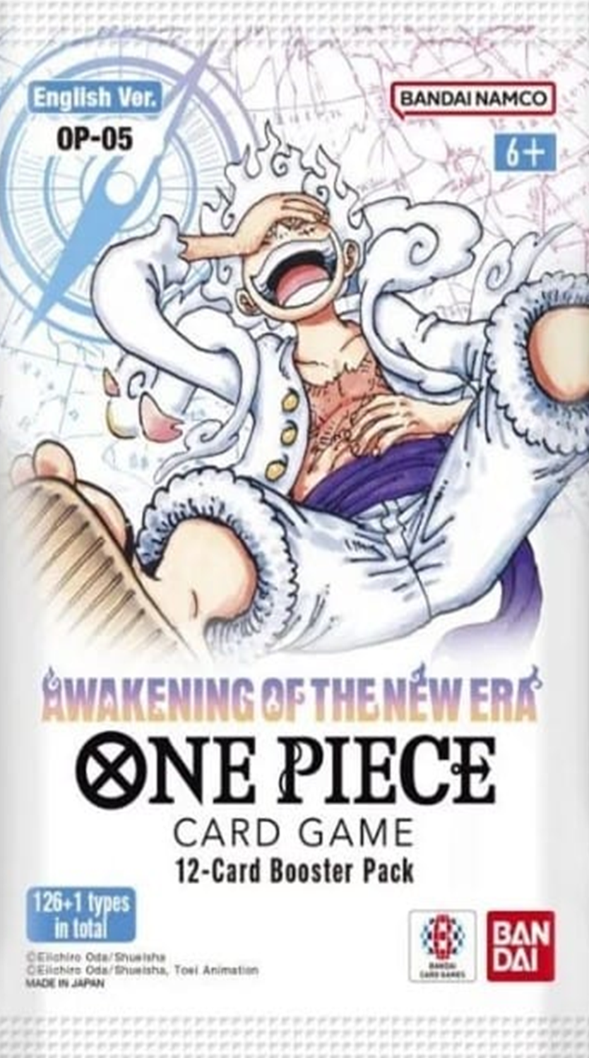 BANDAI NAMCO Entertainment OP-05 One Piece Card Game, The Leader of The New Era, Booster Packs