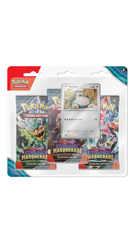 Pokémon TCG: Scarlet & Violet—Twilight Masquerade Three-Booster Blister - Random Character