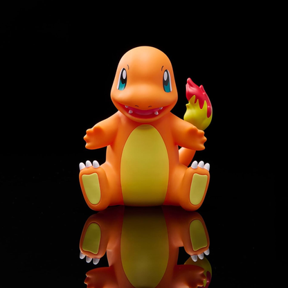 Pokemon Charmander Deluxe Select Vinyl Figure - 8-Inch Figure Made from Vinyl