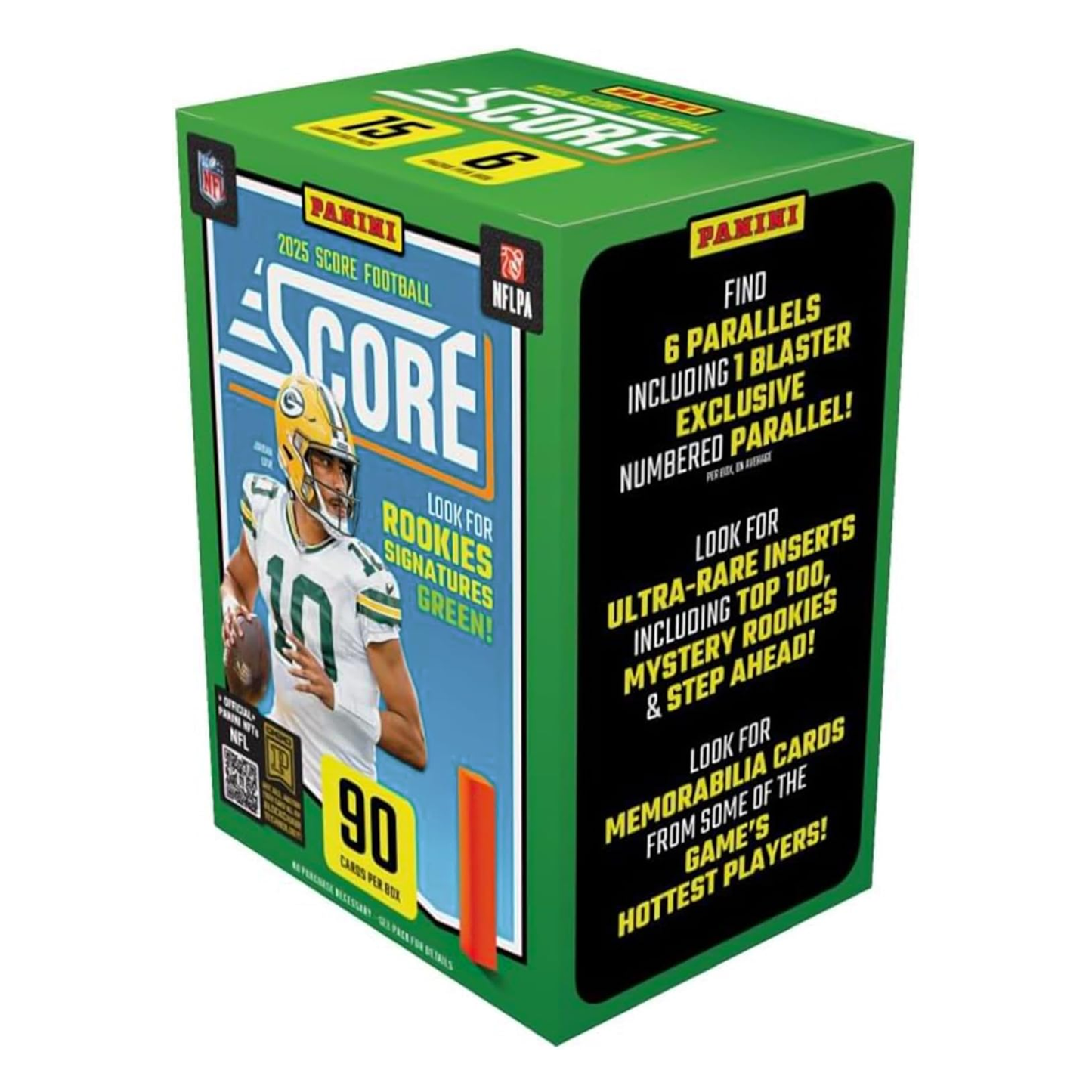 2025–26 Panini Score NFL Football Blaster Box – Official Trading Cards – Includes Rookie Cards, Parallels & Inserts – Sealed Retail Pack