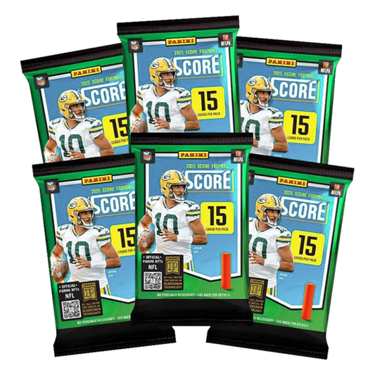 2025–26 Panini Score NFL Football Blaster Box – Official Trading Cards – Includes Rookie Cards, Parallels & Inserts – Sealed Retail Pack