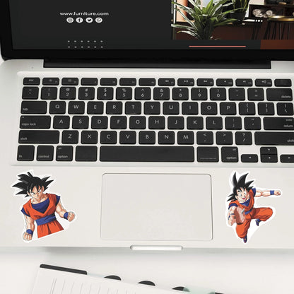 Dragon Ball Z Stickers Pack of 10 Assorted Anime Stickers | PokeTCG
