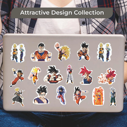 Dragon Ball Z Stickers Pack of 10 Assorted Anime Stickers | PokeTCG