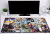 One Piece "Wano Country Alliance" XXL Gaming Mousepad – 24" x 12" Aesthetic Anime Desk Mat - Poketcg.in