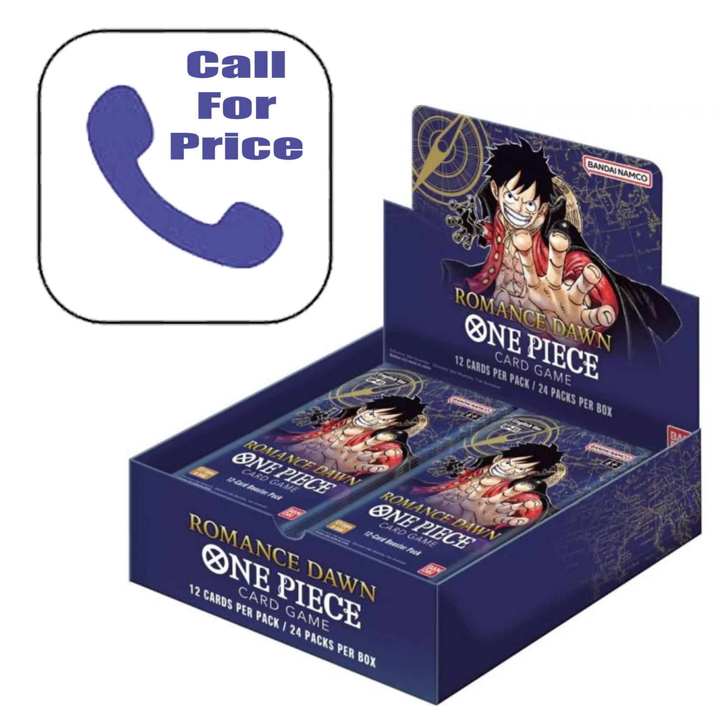 (Call For Price) One Piece TCG Romance Dawn OP-01 Booster Pack – Original One Piece Card Game (English Version)