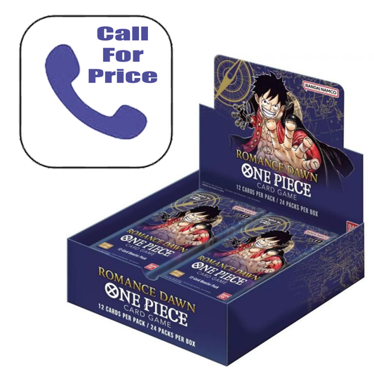 (Call For Price) One Piece TCG Romance Dawn OP-01 Booster Pack – Original One Piece Card Game (English Version)