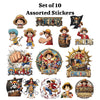 One Piece Stickers - Pack of 10 assorted stickers | PokeTCG