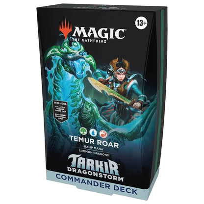 Magic: The Gathering Tarkir: Dragonstorm Commander Deck - Temur Roar - PokeTCG