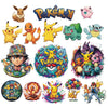 Assorted Pokémon Stickers Pack | Get 10 Random Pokémon Character Stickers