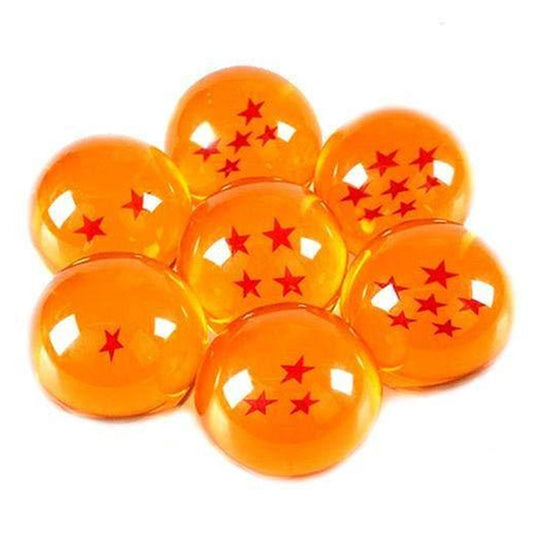 7-Piece Crystal Dragon Ball Set with Gift Box - PokeTCG