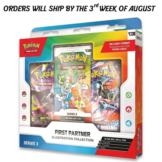 Pokémon First Partner Illustration Collection Series 3 Factory Sealed