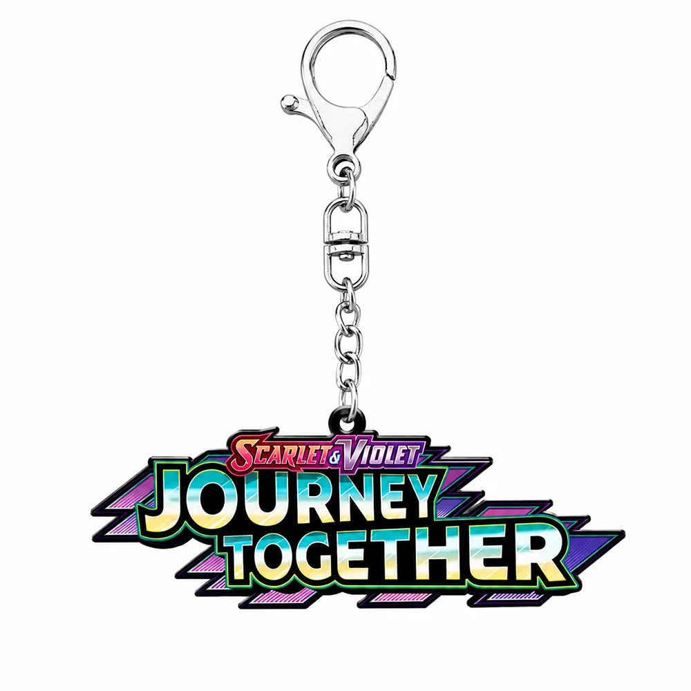 Scarlet & Violet Surging Sparks Logo Keychain
