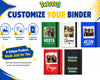 Personalized Photo TCG Binder – Custom Name 9 Pocket Trading Card Album