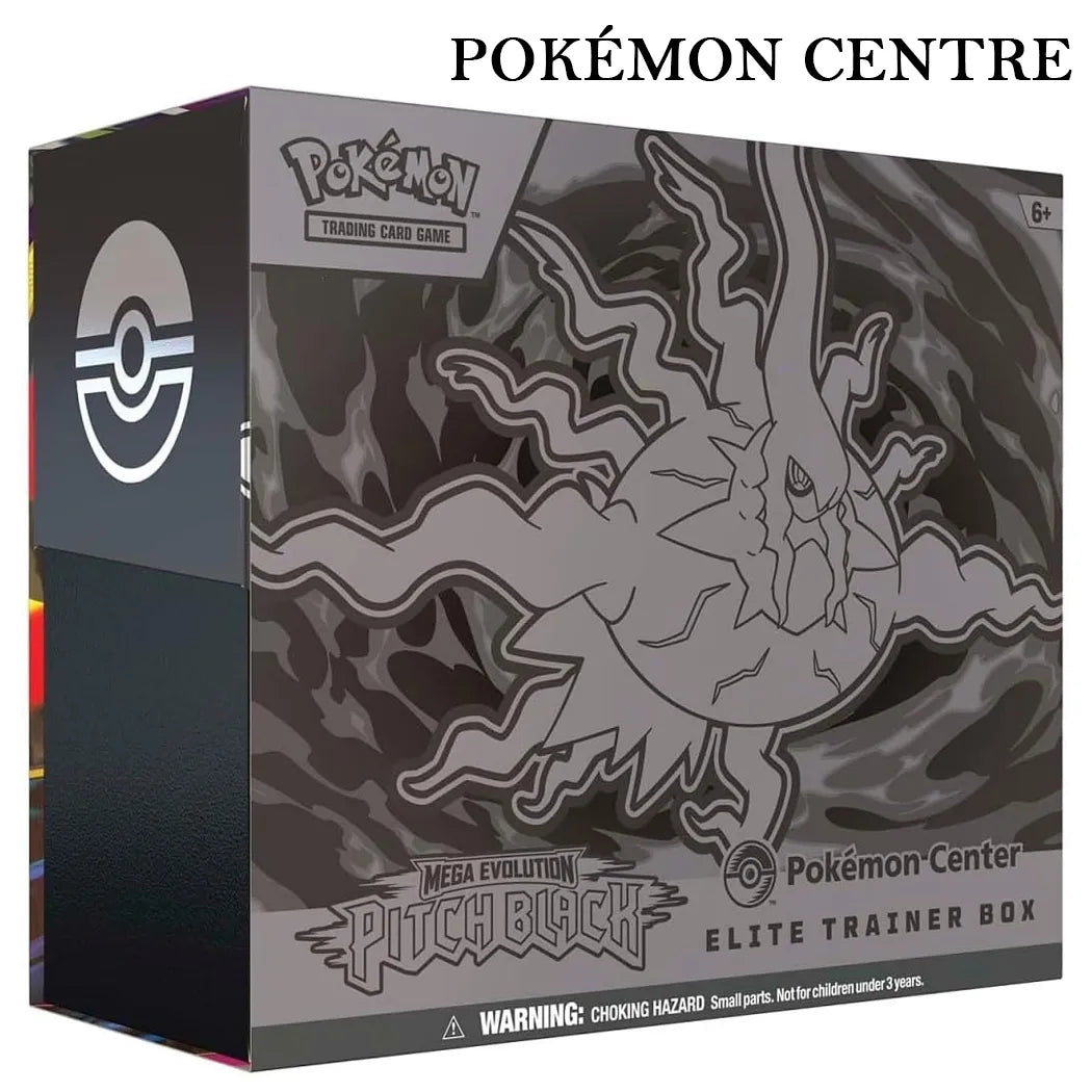 Pokémon Center Mega Evolution: Pitch Black Elite Trainer Box - 11 Booster Packs