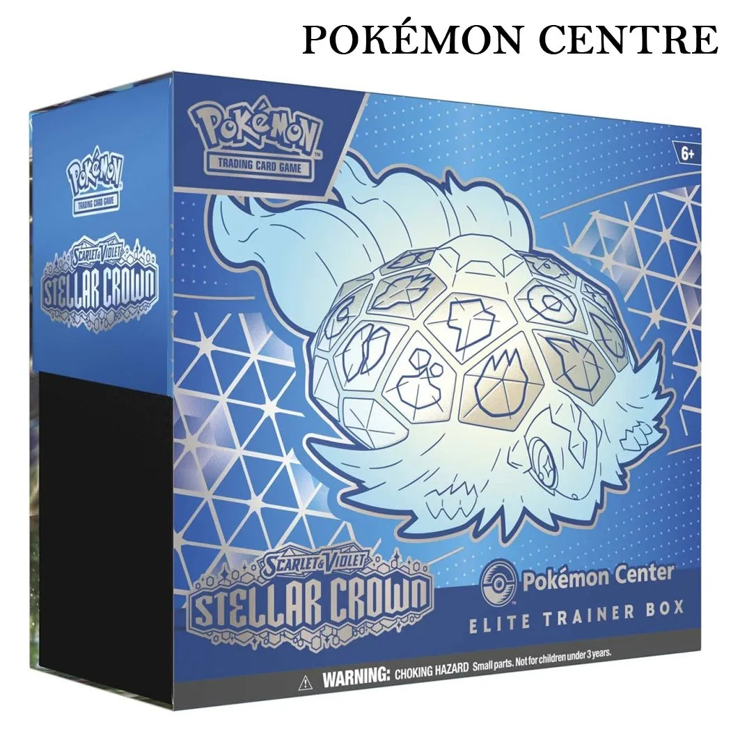 Pokémon TCG Stellar Crown Pokémon Center Elite Trainer Box – Premium Collector Edition